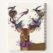 Hirschhüter, tropische Vogelnest Notizblock (Rückseite)