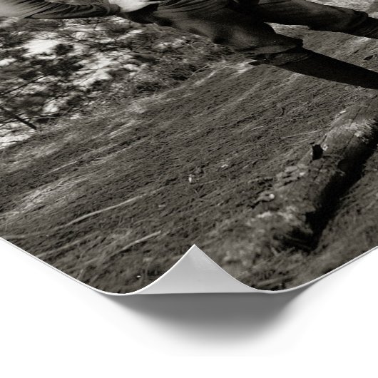 Hirschjagd, 1902. Vintages Foto Poster (Ecke)