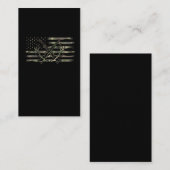 Hirschjagd Amerikanischer Fahenwaldwäscher Antler Visitenkarte (Vorne/Hinten)