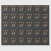 Hirschjagd auf Fast Food Forest Hunter Geschenkpapier (Flach)