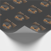 Hirschjagd auf Fast Food Forest Hunter Geschenkpapier (Ecke)