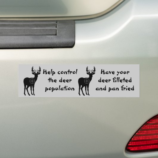 Hirschjagd Autoaufkleber (Auf Auto)