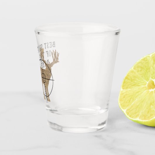 Hirschjagd Bester Schuss des Tages Schnapsglas (Rechts)