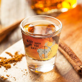 Hirschjagd Bester Schuss des Tages Schnapsglas