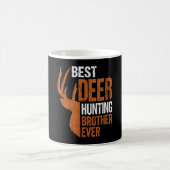 Hirschjagd Bruder jemals lustiger Jäger Kaffeetasse (Mittel)