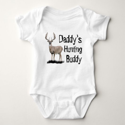 Hirschjagd Buddy Baby Bodysuit Baby Strampler (Vorderseite)