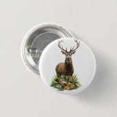 Hirschjagd Button (Vorne & Hinten)