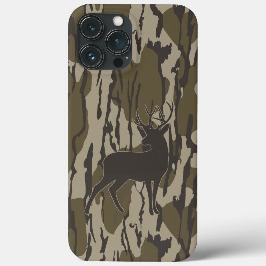 Hirschjagd Camouflage Bottomland Hirsche Camouflag Case-Mate iPhone Hülle (Rückseite)