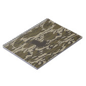 Hirschjagd Camouflage Bottomland Hirsche Camouflag Notizblock (Linke Seite)