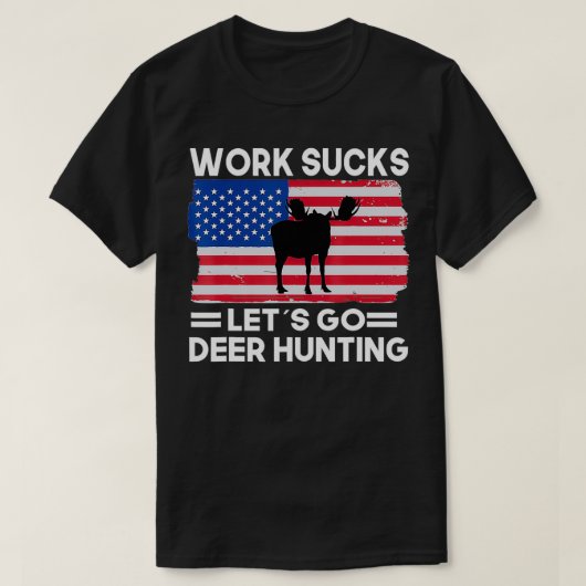Hirschjagd Design, Deerhunter T-Shirt (Design vorne)