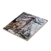 Hirschjagd Fliese (Seite)