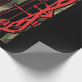 Hirschjagd Geschenkpapier (Ecke)