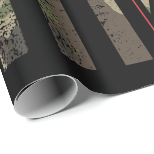 Hirschjagd Geschenkpapier (Rolleneckpunkt)