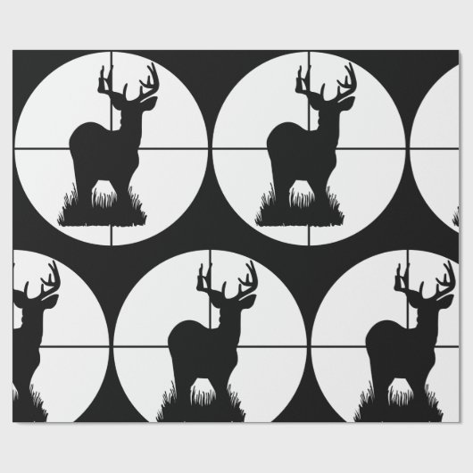 Hirschjagd Geschenkpapier (Flach)