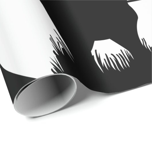 Hirschjagd Geschenkpapier (Rolleneckpunkt)