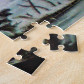 Hirschjagd großes Puzzle (Seite)