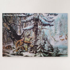 Hirschjagd großes Puzzle