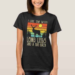 Hirschjagd Ich mag sie mit langen Beinen und einem T-Shirt