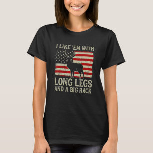 Hirschjagd Ich mag sie mit langen Beinen und einem T-Shirt