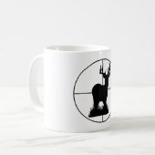 Hirschjagd Kaffeetasse (Vorderseite Links)