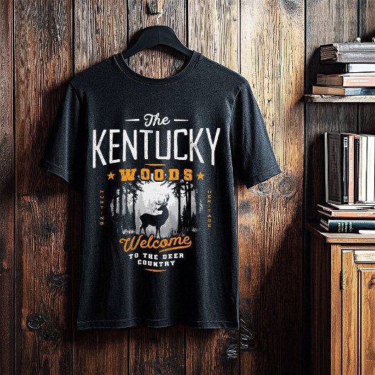 Hirschjagd Kentucky Vintag T-Shirt