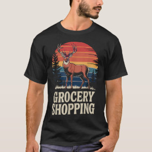 Hirschjagd-Kunst für Rothirsch-Jäger T-Shirt