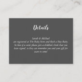 Hirschjagd Lodge Kinderdusche Antlers Girl Pink Begleitkarte (Vorderseite)