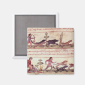 Hirschjagd Magnet (Vorderseite/Rückseite)