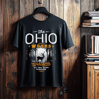 Hirschjagd Ohio Vintag T-Shirt