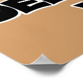 Hirschjagd Poster (Ecke)