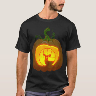 Hirschjagd Pumpkin Halloween Shirt