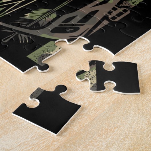 Hirschjagd Puzzle (Seite)