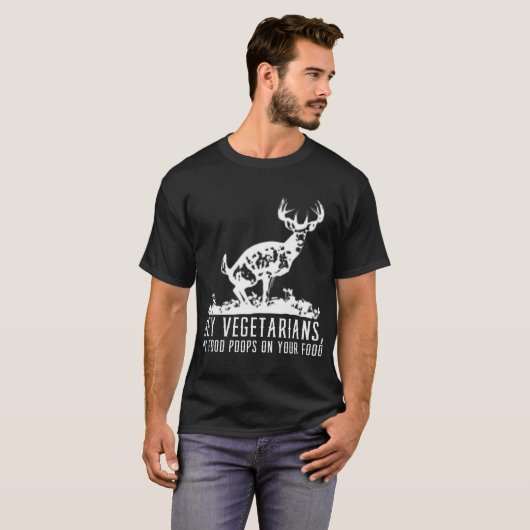 Hirschjagd Shirt für Männer Frauen Gefallener Jäge (Vorne ganz)