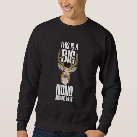Hirschjagd Sweatshirt (Vorderseite)