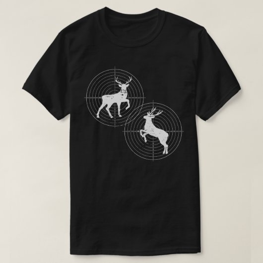 Hirschjagd T-Shirt (Design vorne)