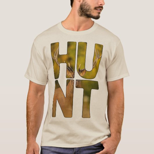 Hirschjagd T-Shirt (Vorderseite)