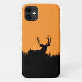Hirschjagd - Trophäe im Sonnenuntergang Case-Mate iPhone Hülle (Rückseite)