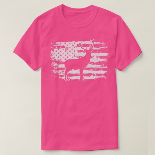 Hirschjagd Vintag T-Shirt (Design vorne)