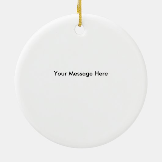 Hirschjagd Weihnachtsschmuck (Hinten)