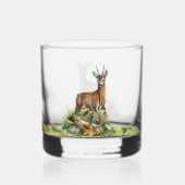 Hirschjagd Whiskyglas (Vorderseite)