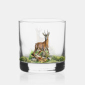Hirschjagd Whiskyglas (Rückseite)