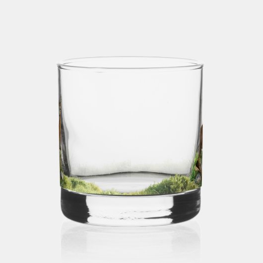 Hirschjagd Whiskyglas (Links)