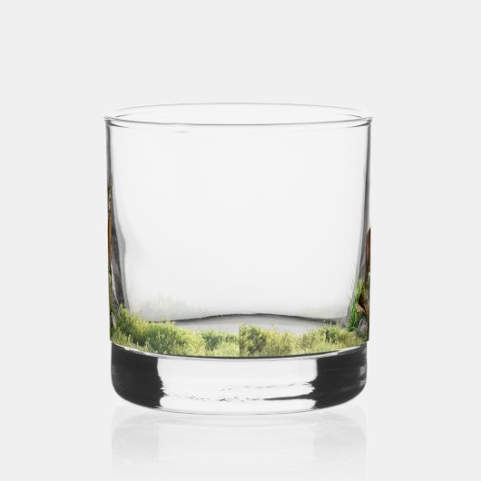 Hirschjagd Whiskyglas (Rechts)