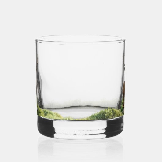 Hirschjagd Whiskyglas (Links)