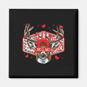 Hirschjagd Xoxo Valentinstag Bock Jungen Mütze Män Magnet