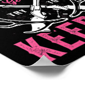 Hirschjagdjäger - ich weiß, dass ich jagen mag poster (Ecke)