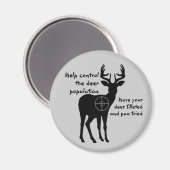 Hirschjagdmagnet Magnet (Vorderseite/Rückseite)