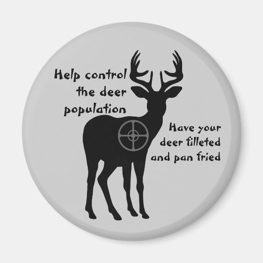 Hirschjagdmagnet Magnet (Vorne)