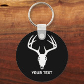 Hirschjagdschädel Schlüsselanhänger (Vorderseite)