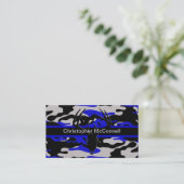 Hirschjagdschädel Visitenkarte (Stehend Vorderseite)